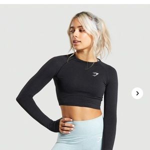 Vital Seamless long sleeve crop top